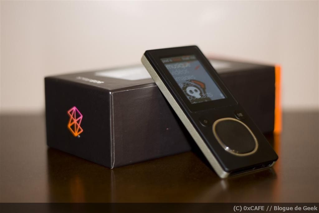 Zune 8Go et sa boite