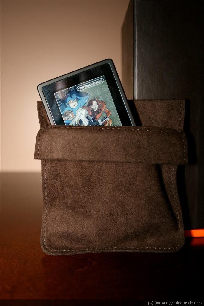 Zune caché dans la poche