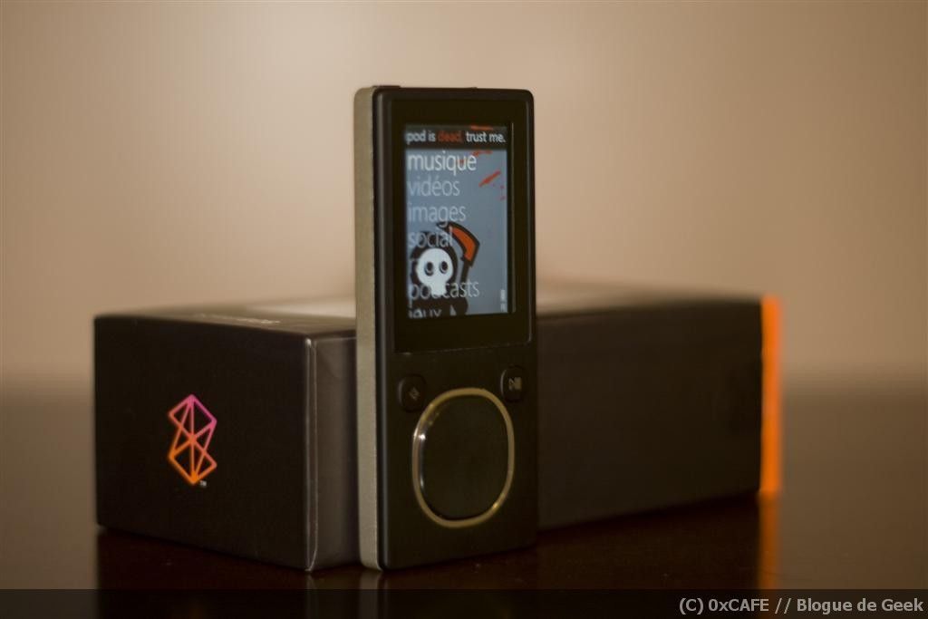 Zune 8Go et sa boite (2)