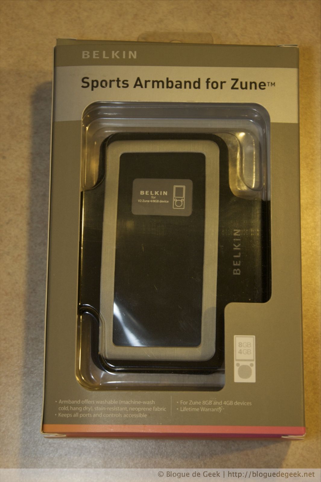 Belkin Sports Armband pour le Zune [Évaluation]