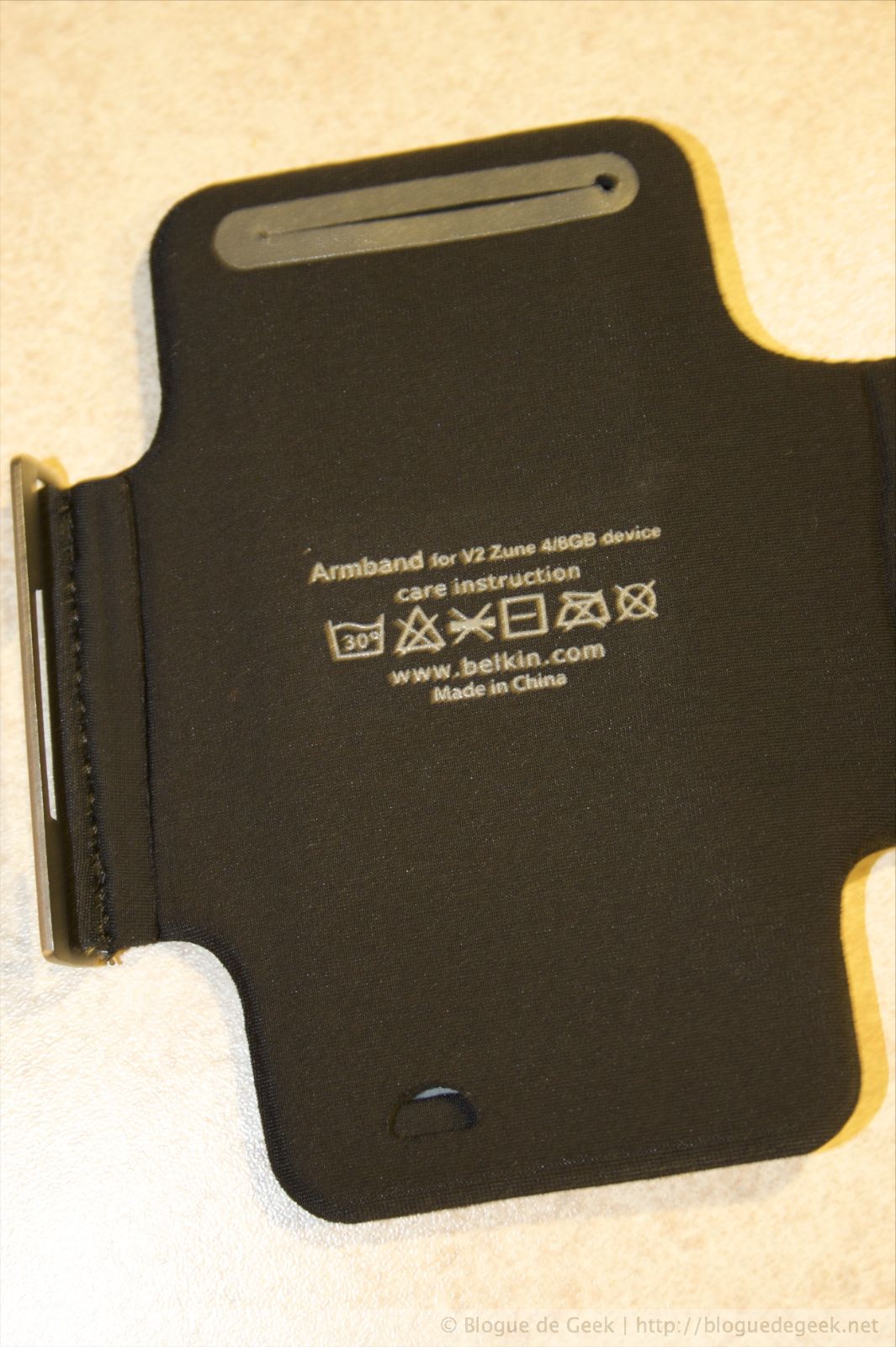 Belkin Sports Armband pour le Zune [Évaluation]