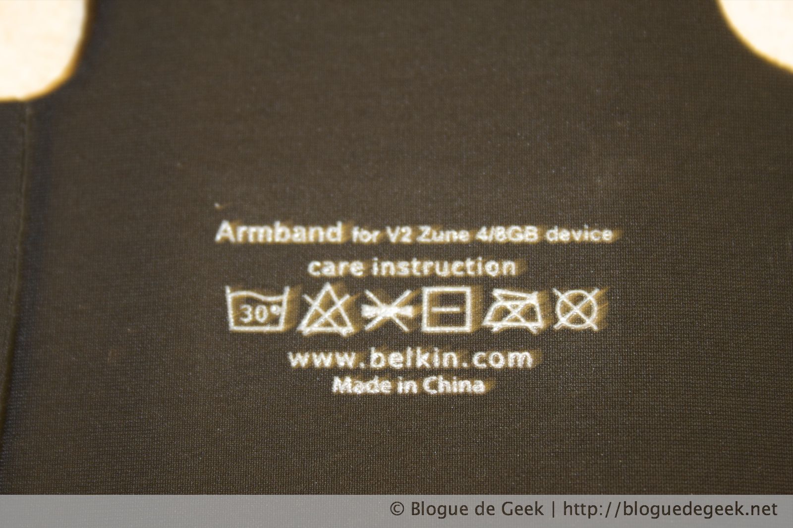 Belkin Sports Armband pour le Zune [Évaluation]