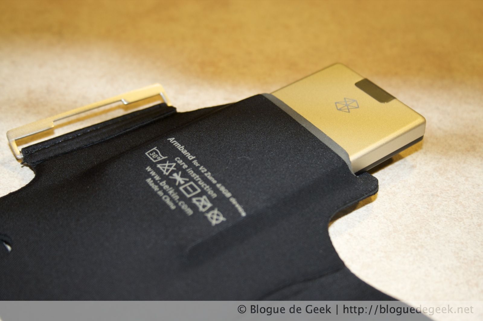 Belkin Sports Armband pour le Zune [Évaluation]