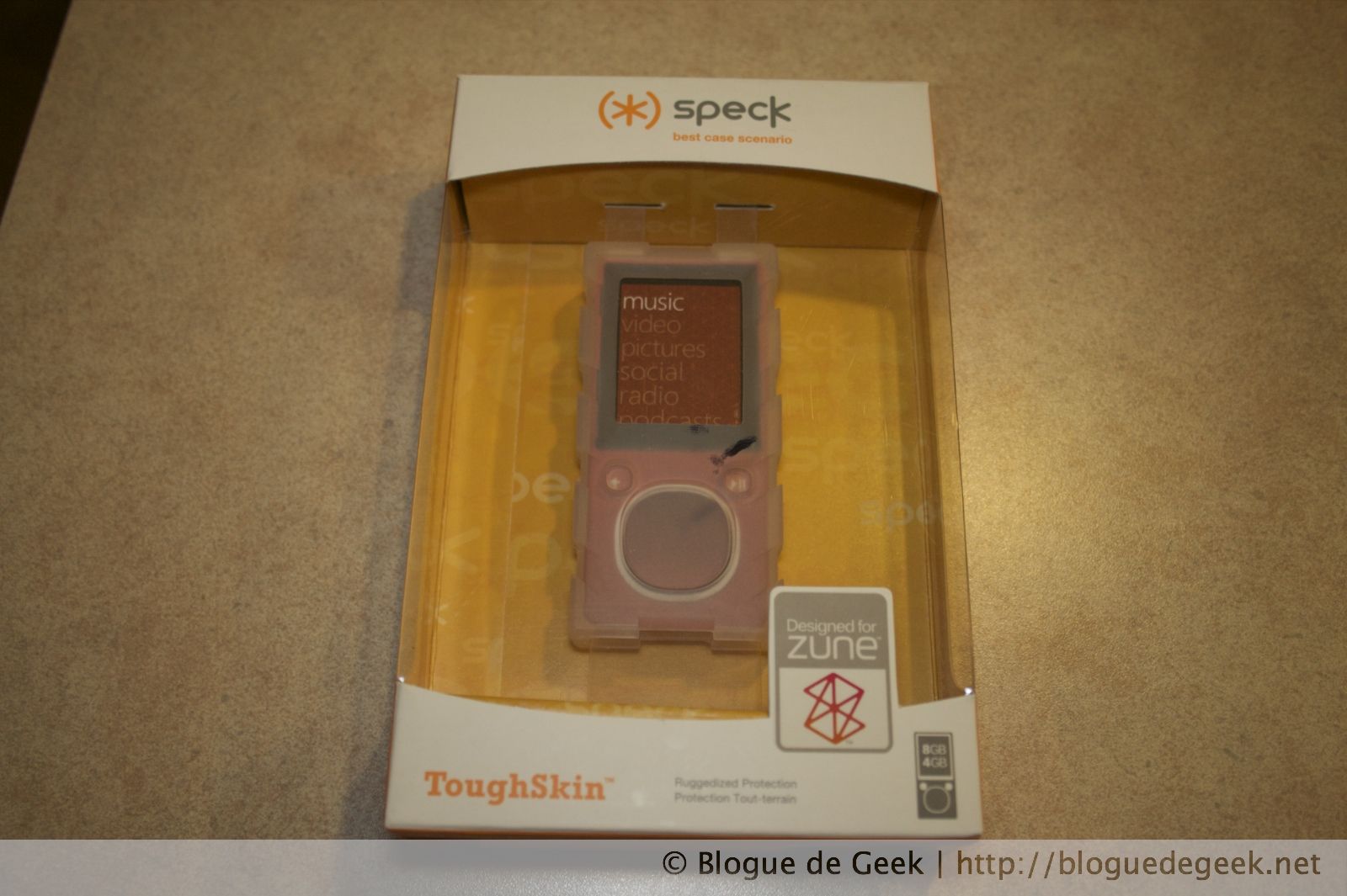 Speck ToughSkin pour le Zune [Évaluation]
