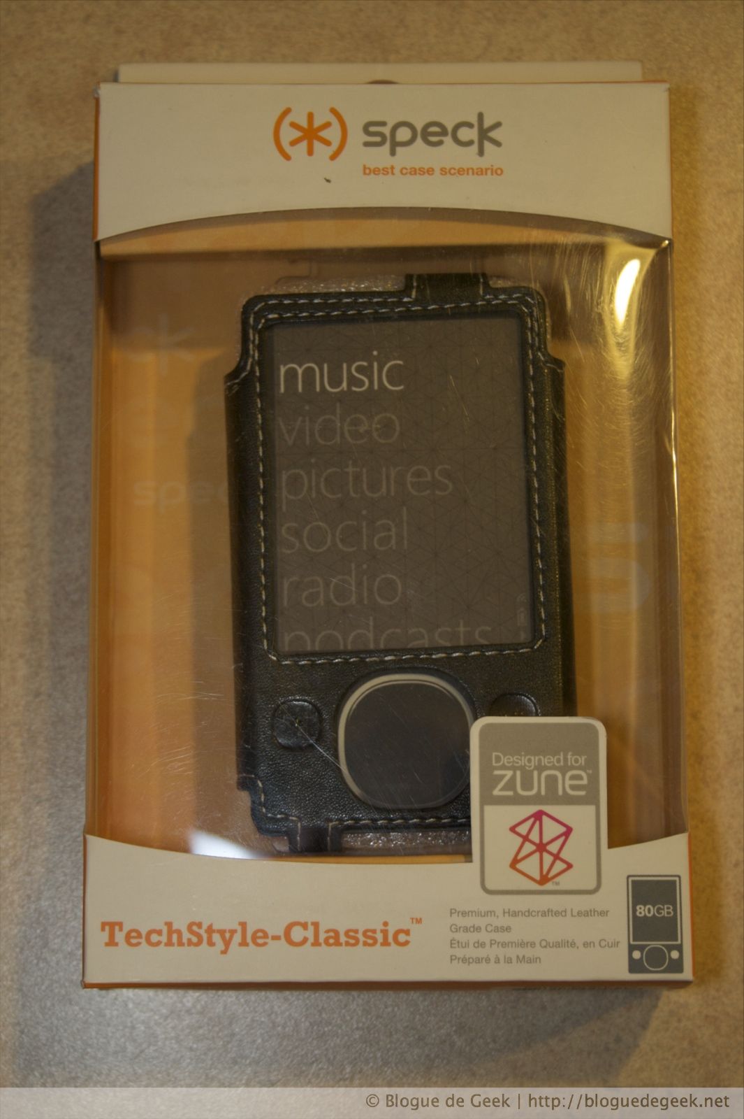 Speck TechStyle pour le Zune [Évaluation]