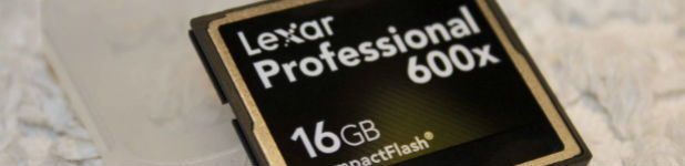 Carte mémoire Lexar CompactFlash 600x 16Go [Test]