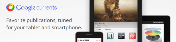 Google Currents - Entête