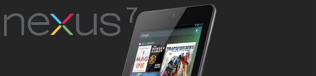 Google Nexus 7, les détails