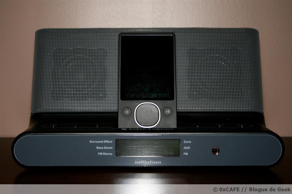 [Évaluation] Haut-parleurs Altec Lansing inMotion iM414