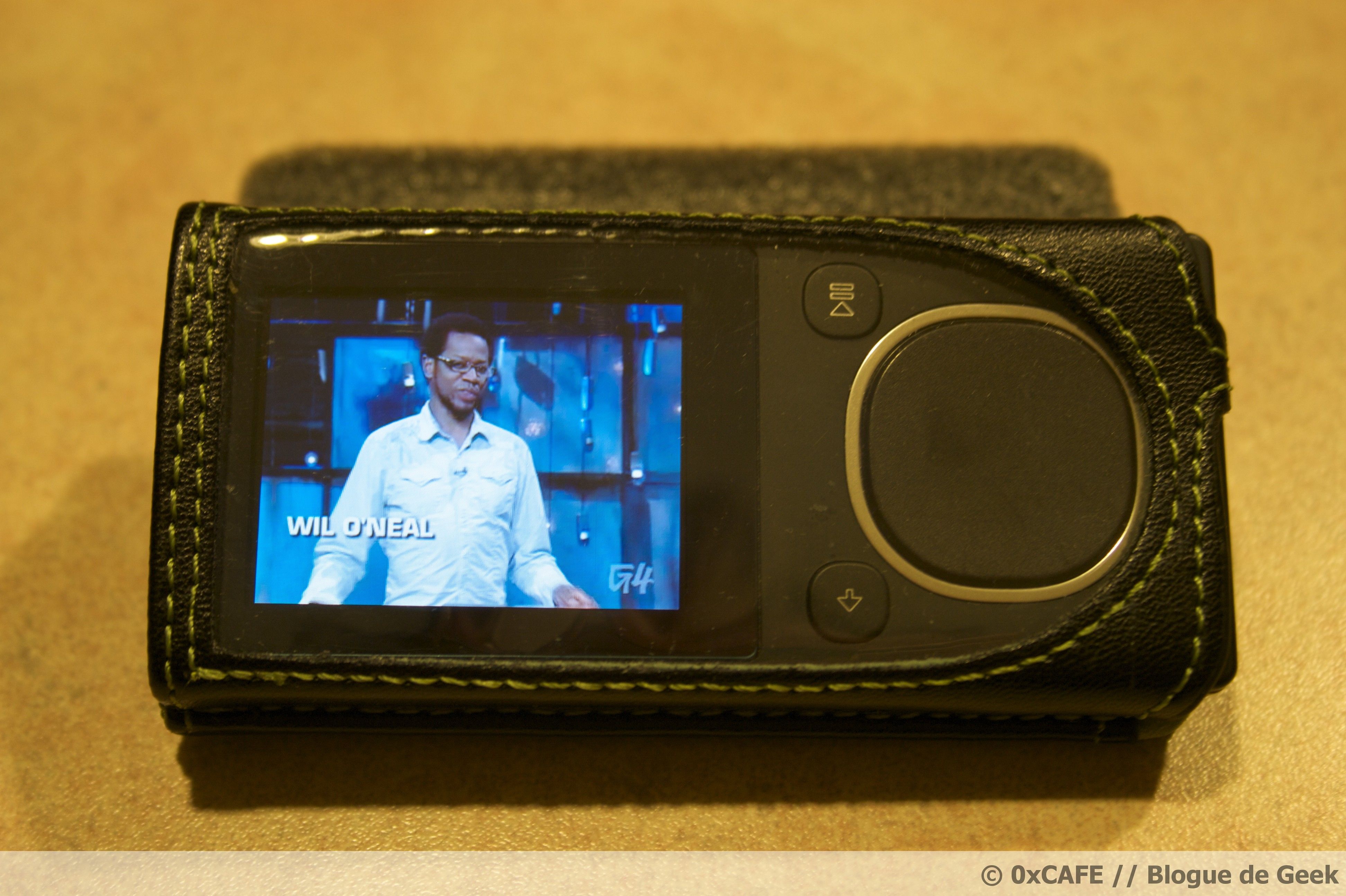 [Évaluation] Étui de cuir HipCase de DLO pour le Zune 8Go