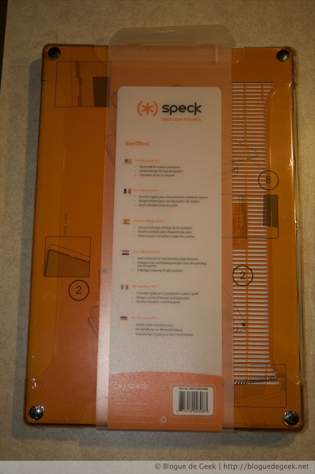 Speck SeeThru, protection pour votre MacBook Pro Core 2 Duo [Évaluation]