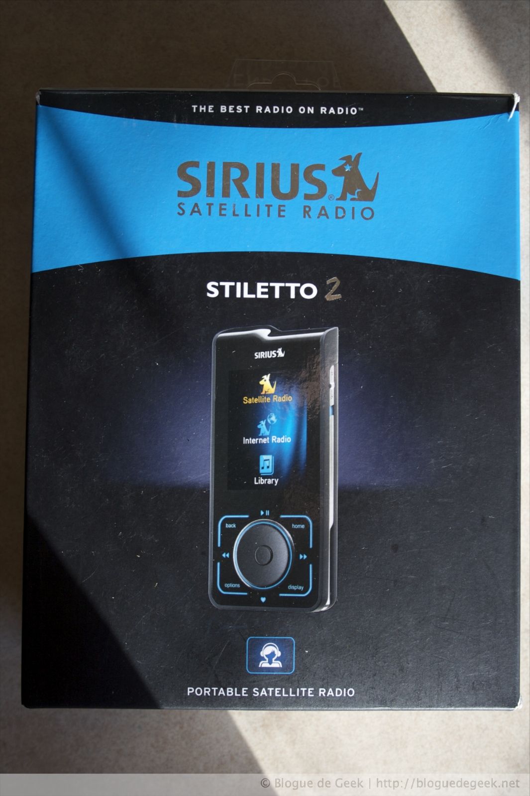 Sirius Stiletto 2 :: Radio satellite portative [Évaluation]