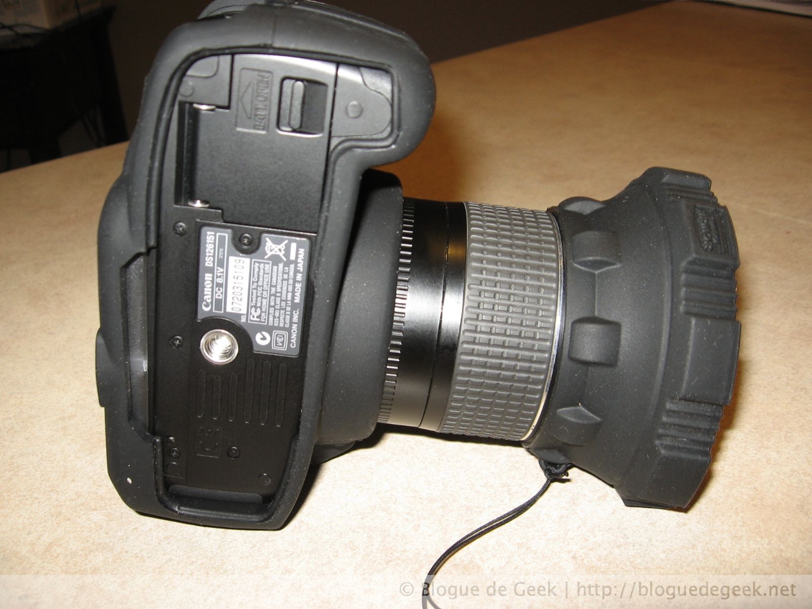 Camera Armor, protection moulée pour le Canon Digital Rebel XTi [Évaluation]