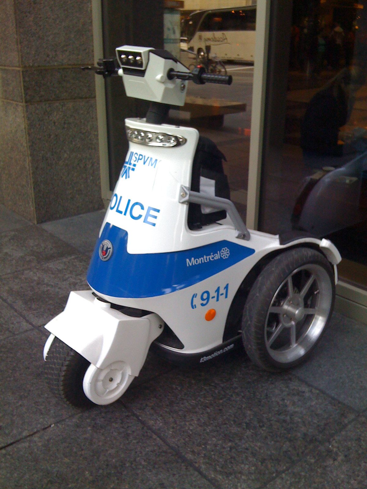 Le SPVM en Segway T3 Motion