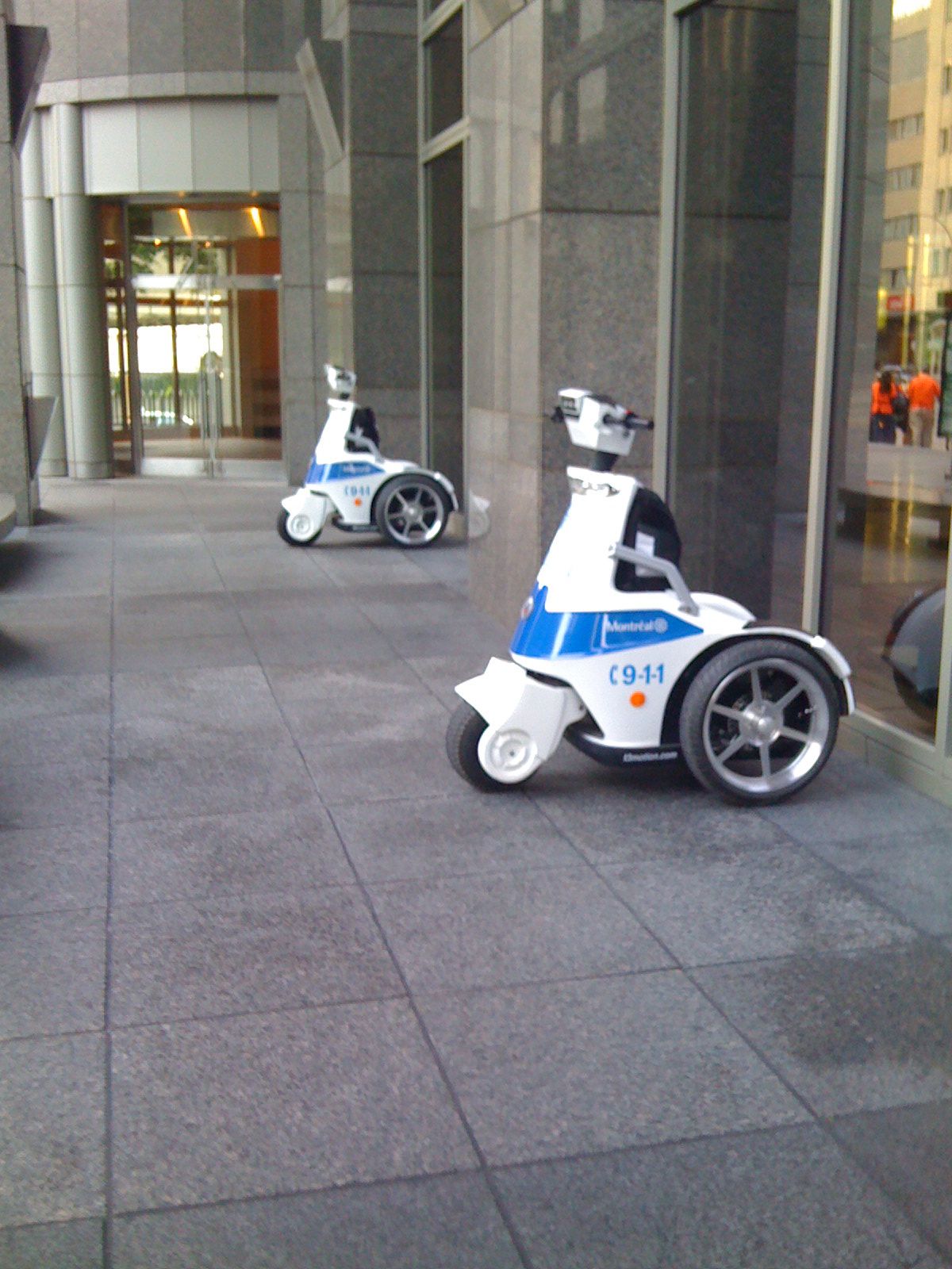 Le SPVM en Segway T3 Motion