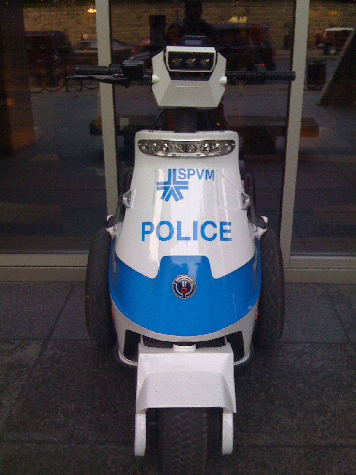 Le SPVM en Segway T3 Motion