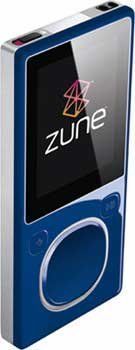 Nouveau Zune 8Go bleu