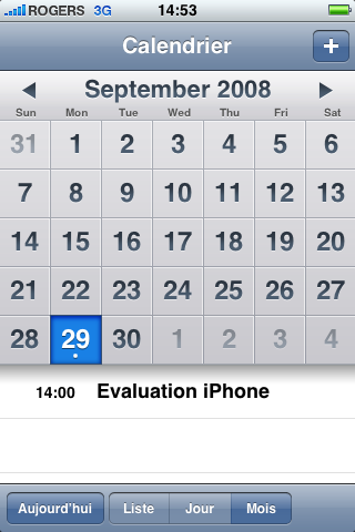 iPhone 3G version 2.1 [Évaluation]