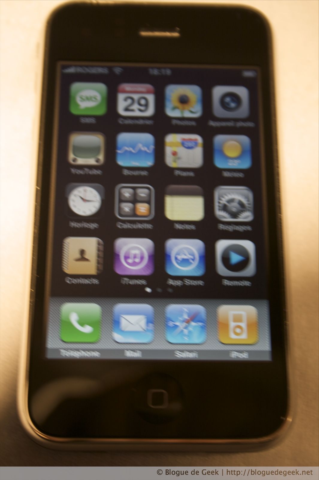 iPhone 3G version 2.1 [Évaluation]