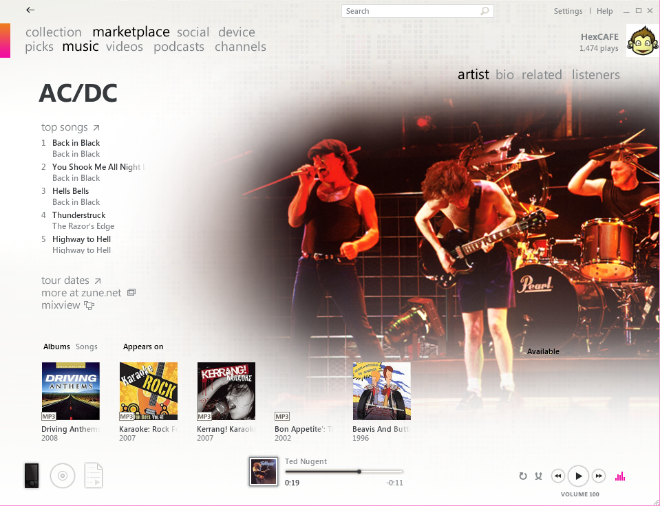 Microsoft Zune 3G 120Go et la mise-à-jour 3.0 [Évaluation]