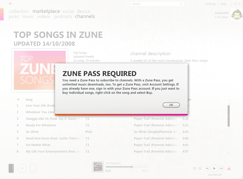 Microsoft Zune 3G 120Go et la mise-à-jour 3.0 [Évaluation]