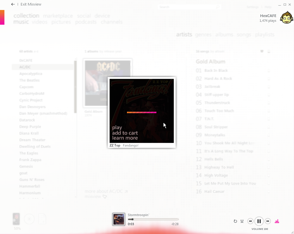 Microsoft Zune 3G 120Go et la mise-à-jour 3.0 [Évaluation]