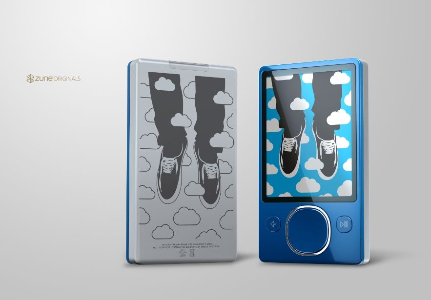 Un Zune 120Go bleu bientôt?