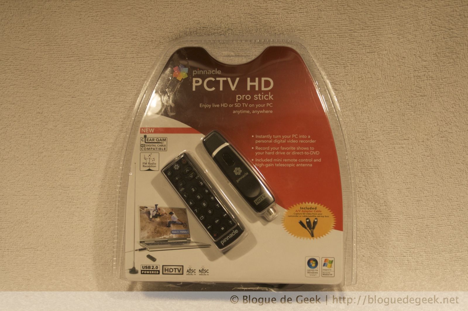 Pinnacle PCTV HD Pro Stick - Boite