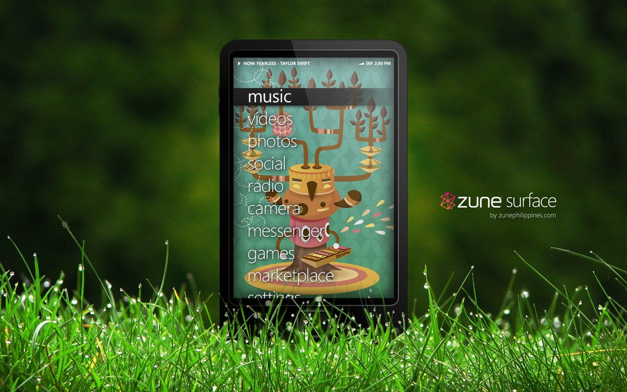 Microsoft Zune Surface
