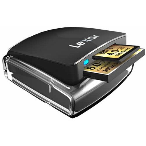 Lecteur de cartes mémoires Dual-Slot UDMA de Lexar