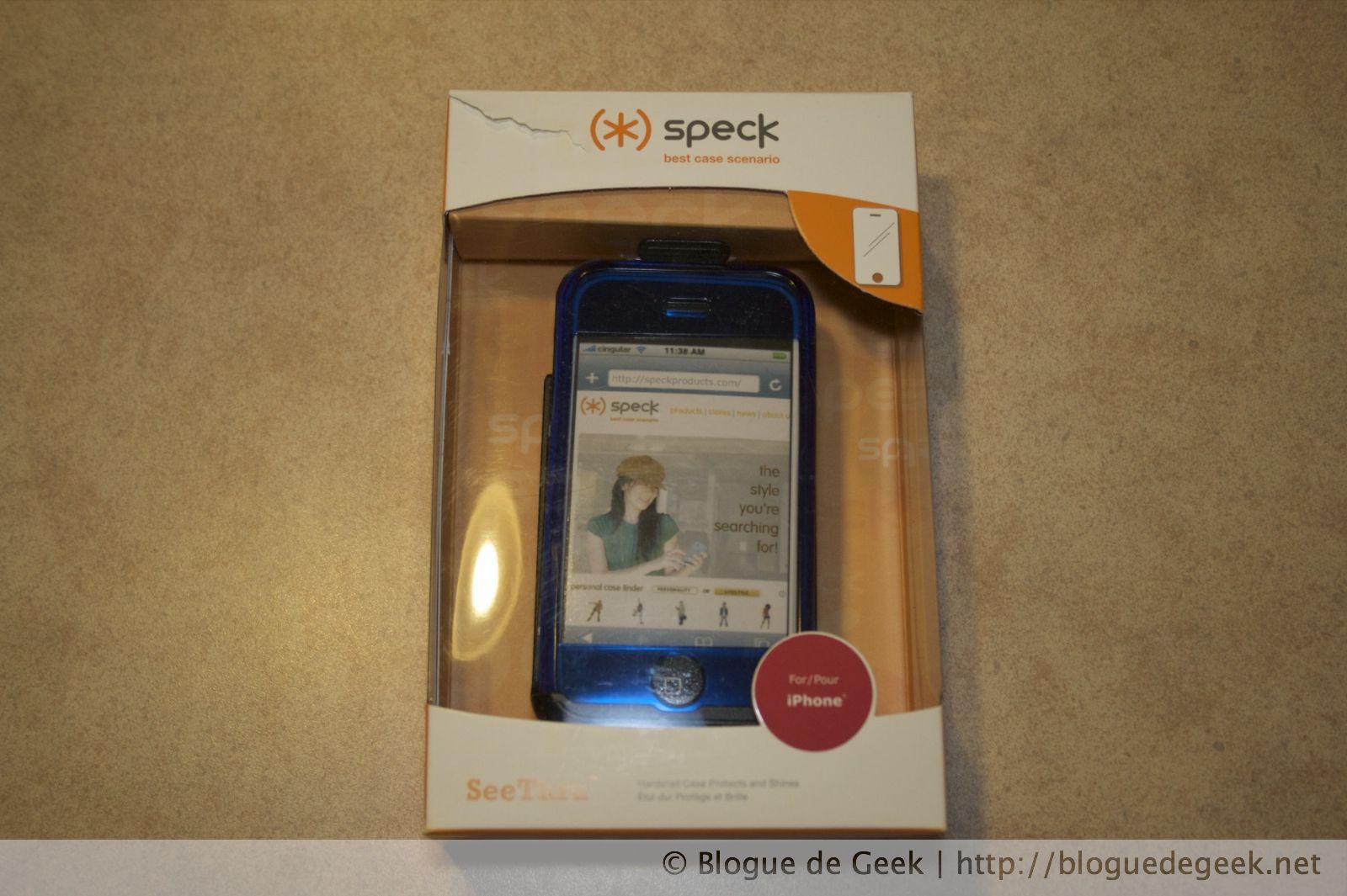 Speck SeeThru pour l&rsquo;iPhone
