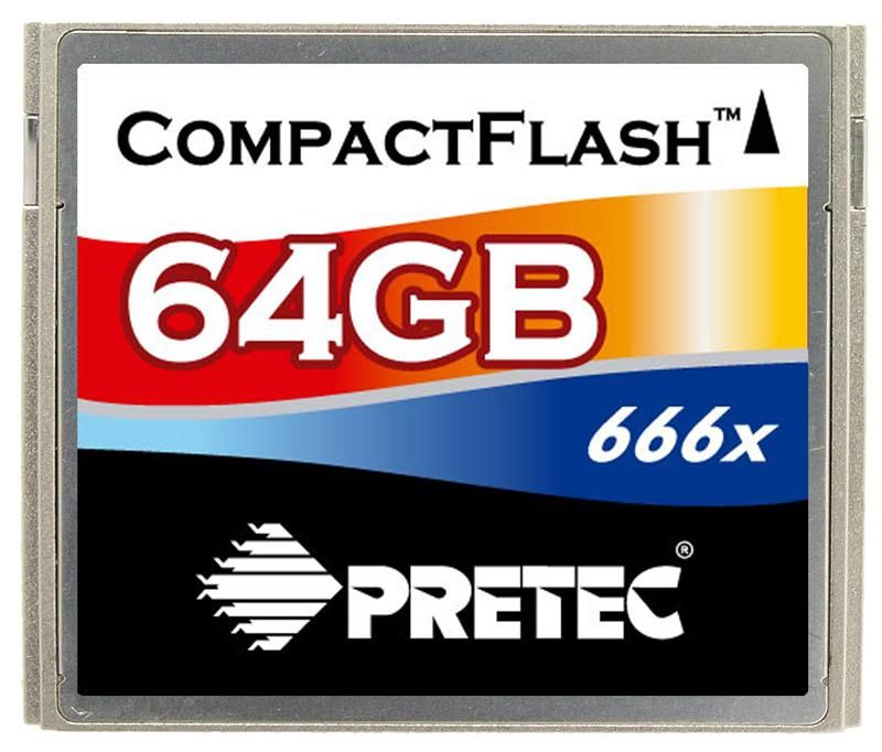 Pretec Compact Flash 666 64Go