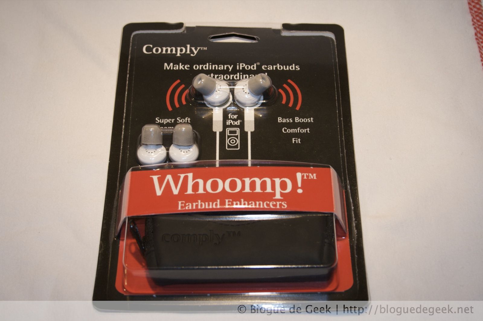 Améliorateur d’écouteurs Comply Whoomp!