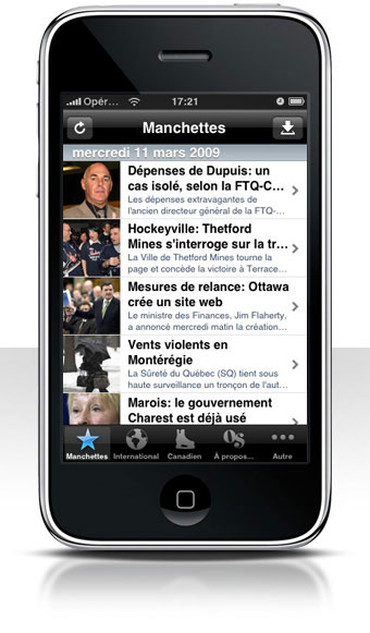 iPhone Cybrepresse 0