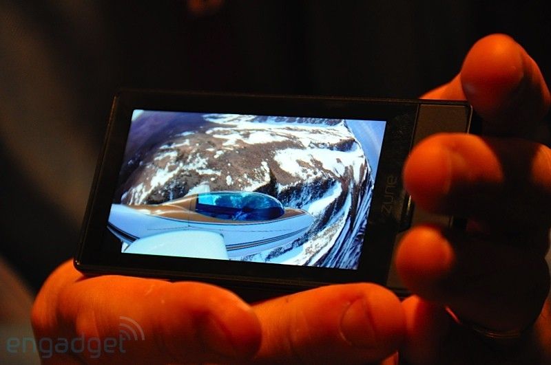 Le Zune HD en photo et en vidéo