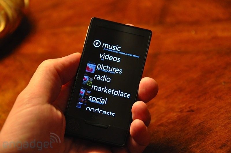 Le Zune HD en photo et en vidéo