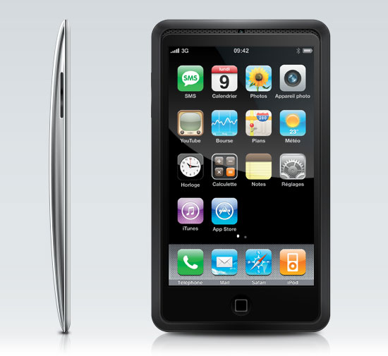 iPhone 4G (représentation artistique)