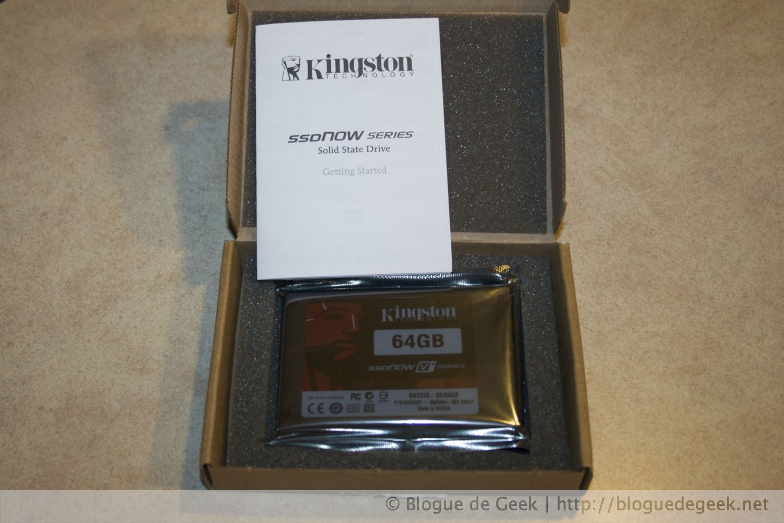 Kingston SSDNow V+ 64Go