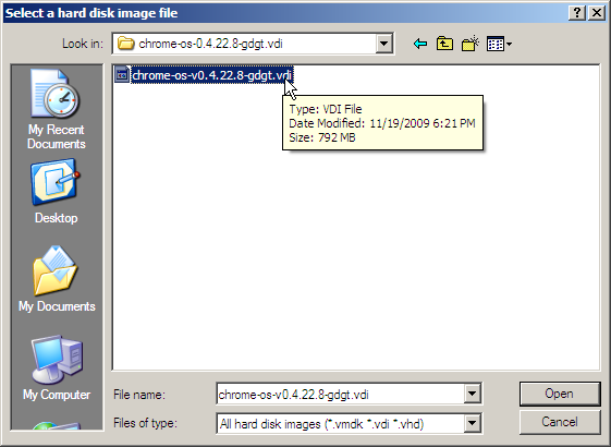 Chrome OS sous VirtualBox