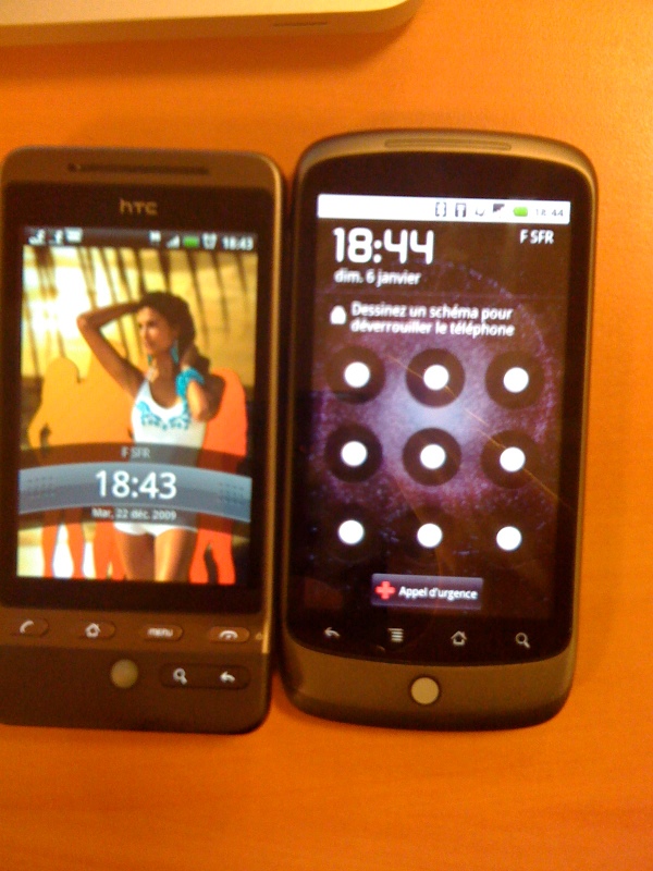 Google Nexus One, tous les détails