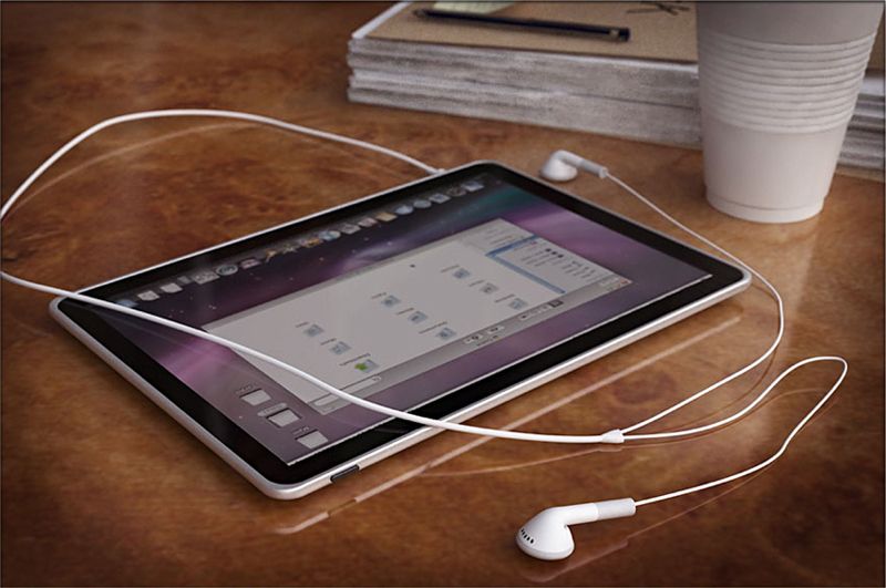 Apple Tablet, design semblable