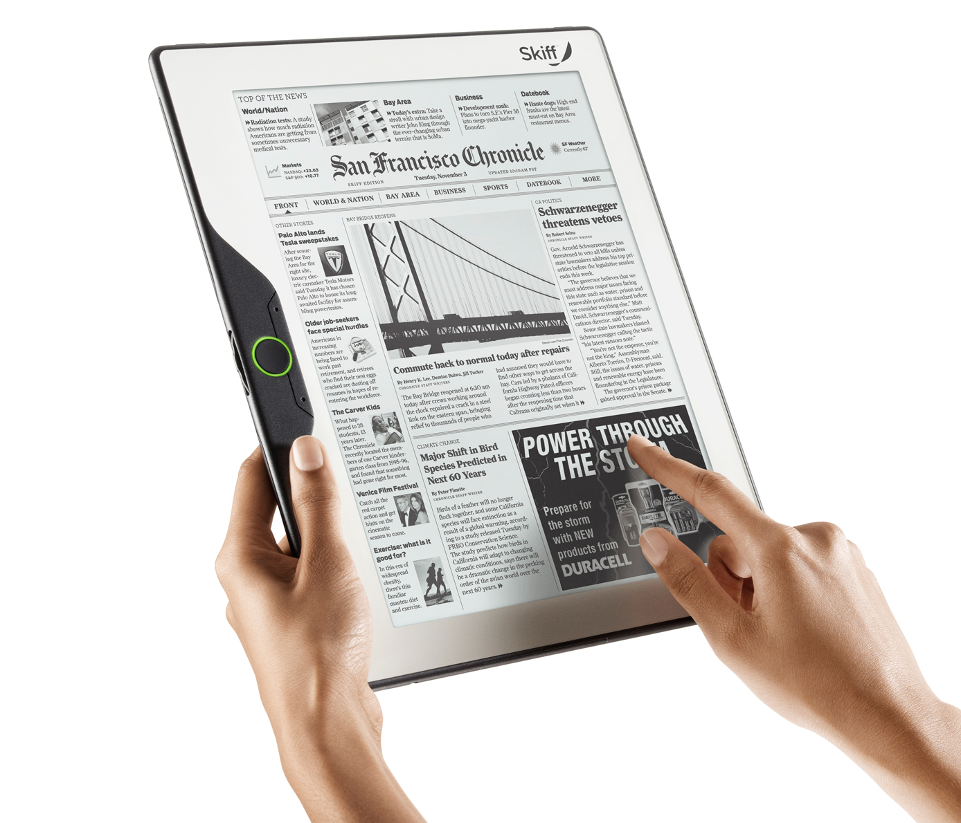 Skiff Reader, un livre électronique haute-résolution!