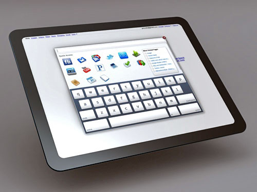 Tablette Chrome OS de Google [Concept]