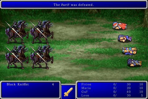 Final Fantasy I et II disponible dès maintenant