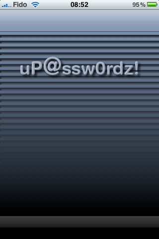 Ultimate Password Manager (uP@ssw0rdz) [Test]