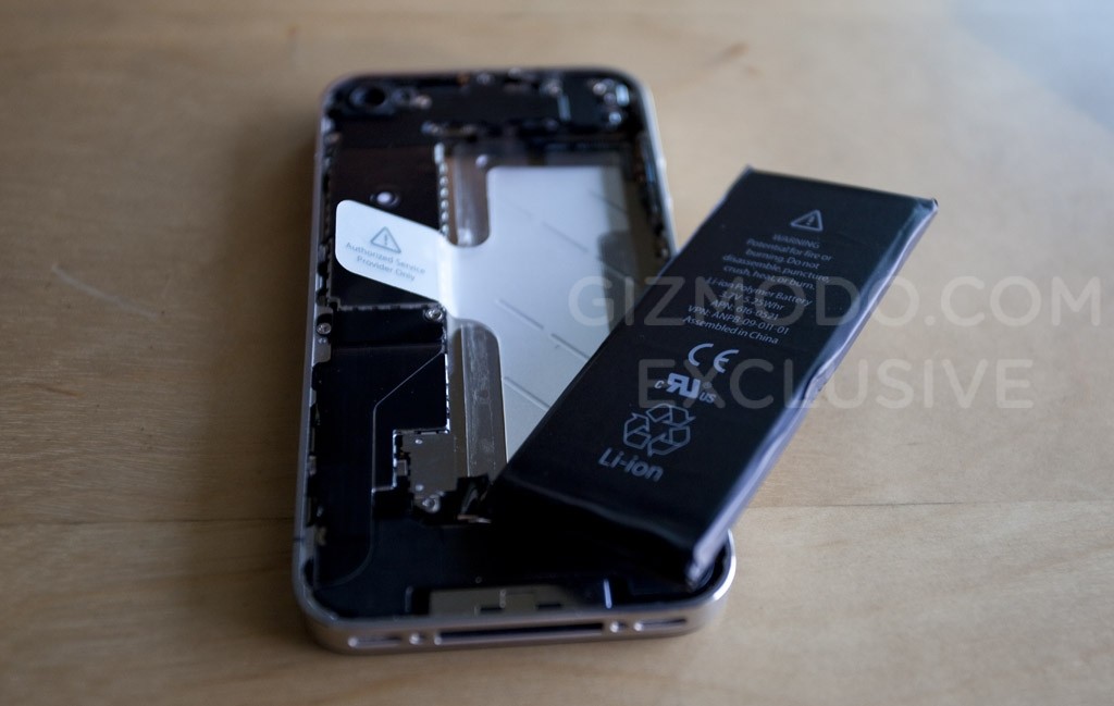 Prototype iPhone 4G, les entrailles