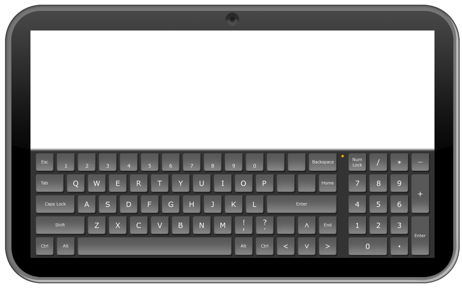 EXOPC Slate, voici le clavier virtuel!