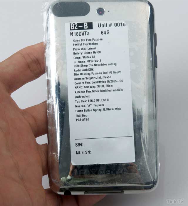 iPod Touch avec caméra 3.2MP, fuite du Vietnam… encore!