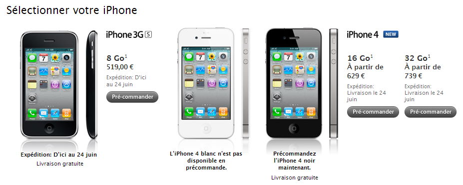 iPhone 4 désimlocké