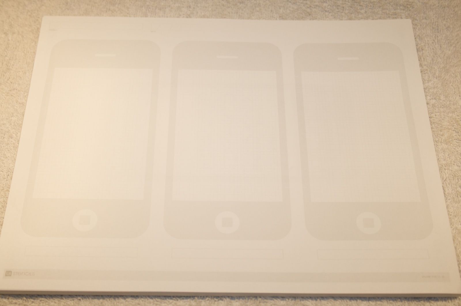 Kit de pochoir UI Stencils pour iPhone [Test]